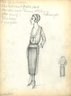 Fashion and Costume Sketch Collection, 1912-1950.