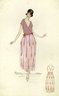 Fashion and Costume Sketch Collection, 1912-1950.