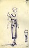 Fashion and Costume Sketch Collection, 1912-1950.