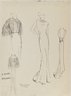 Fashion and Costume Sketch Collection, 1912-1950.