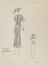 Fashion and Costume Sketch Collection, 1912-1950.