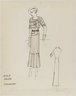 Fashion and Costume Sketch Collection, 1912-1950.