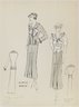 Fashion and Costume Sketch Collection, 1912-1950.