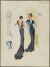 Fashion and Costume Sketch Collection, 1912-1950.