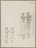 Fashion and Costume Sketch Collection, 1912-1950.