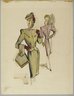 Fashion and Costume Sketch Collection.