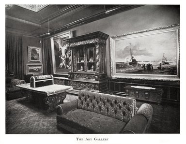 <em>"The Art Gallery."</em>, 1914. Printed material. Brooklyn Museum. (AUC_American_Art_Association_1914_Havemeyer_part1_p045_SL1.jpg