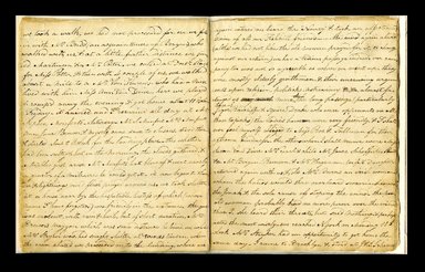 <em>"Jane Schenck journal."</em>, 1812-1816. Printed material. Brooklyn Museum. (CS71_Sch21_A4_Malbone_Schenck_p28-29_edited_SL1.jpg