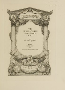 <em>"Title page."</em>, 1910. Printed material. Brooklyn Museum, NYARC Documenting the Gilded Age phase 2. (Photo: New York Art Resources Consortium, F127_H8_K79_0008.jpg