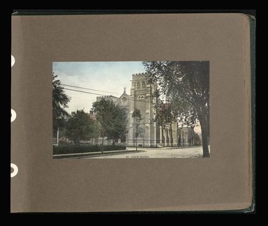 <em>"St. Paul's Church."</em>. Photograph album, 8.375 x 10.125 in (21 x 26.6 cm). Brooklyn Museum, CHART_2012. (F129_B79_B776_Brooklyn_Garden_04.jpg