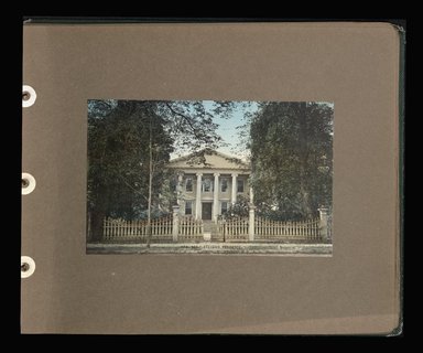 <em>"Mrs. Bemj. Stevens Residence."</em>. Photograph album, 8.375 x 10.125 in (21 x 26.6 cm). Brooklyn Museum, CHART_2012. (F129_B79_B776_Brooklyn_Garden_09.jpg