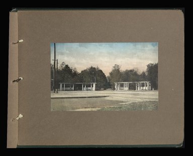 <em>"Ocean Avenue Entrance to Prospect Park."</em>. Photograph album, 8.375 x 10.125 in (21 x 26.6 cm). Brooklyn Museum, CHART_2012. (F129_B79_B776_Brooklyn_Garden_25.jpg