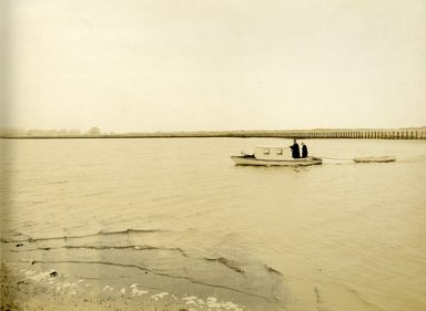 <em>"Beach Haven: the great seashore opportunity. Views of Beach Haven. View 52: boats."</em>, 1900-1914. Bw photograph (original print), 9 x 7in (23 x 18cm). Brooklyn Museum, Beachhaven. (F142_O2_B35_Beachhaven_050.jpg