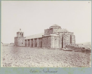 <em>"Eglise de Tiahuanaco."</em>, 1903. Bw photograph (original print), 9 x 7in (23 x 18cm). Brooklyn Museum, Sintich. (F3319.1_T55_M69_Sintich_007.jpg