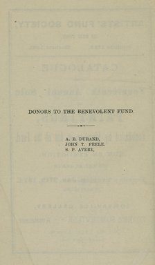 <em>"Front matter."</em>, 1874. Printed material. Brooklyn Museum, NYARC Documenting the Gilded Age phase 2. (Photo: New York Art Resources Consortium, N1206_Un3_R93_1874_0002.jpg