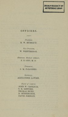 <em>"Front matter."</em>, 1874. Printed material. Brooklyn Museum, NYARC Documenting the Gilded Age phase 2. (Photo: New York Art Resources Consortium, N1206_Un3_R93_1874_0003.jpg