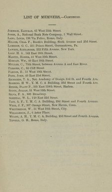 <em>"Checklist."</em>, 1874. Printed material. Brooklyn Museum, NYARC Documenting the Gilded Age phase 2. (Photo: New York Art Resources Consortium, N1206_Un3_R93_1874_0005.jpg