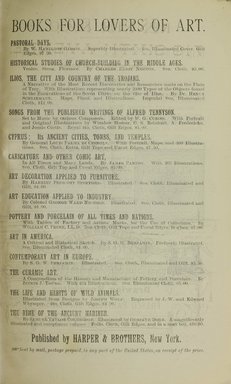 <em>"Advertisement."</em>, 1880. Printed material. Brooklyn Museum, NYARC Documenting the Gilded Age phase 1. (Photo: New York Art Resources Consortium, N1206_Un3_Sa4_0007.jpg
