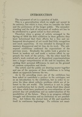 <em>"Text."</em>, 1919. Printed material. Brooklyn Museum, NYARC Documenting the Gilded Age phase 2. (Photo: New York Art Resources Consortium, N1228_B66_1919_0005.jpg