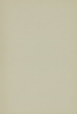 <em>"Blank page."</em>, 1919. Printed material. Brooklyn Museum, NYARC Documenting the Gilded Age phase 2. (Photo: New York Art Resources Consortium, N1228_B66_1919_0021.jpg