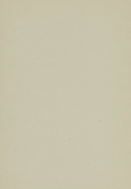 <em>"Blank page."</em>, 1919. Printed material. Brooklyn Museum, NYARC Documenting the Gilded Age phase 2. (Photo: New York Art Resources Consortium, N1228_B66_1919_0022.jpg