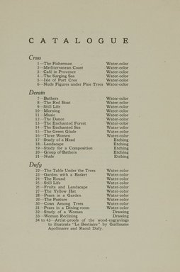 <em>"Checklist."</em>, 1914. Printed material. Brooklyn Museum, NYARC Documenting the Gilded Age phase 2. (Photo: New York Art Resources Consortium, N1236_F84_C23f_0007.jpg