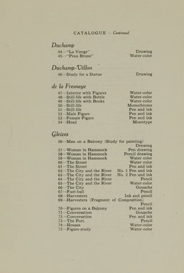 <em>"Checklist."</em>, 1914. Printed material. Brooklyn Museum, NYARC Documenting the Gilded Age phase 2. (Photo: New York Art Resources Consortium, N1236_F84_C23f_0008.jpg