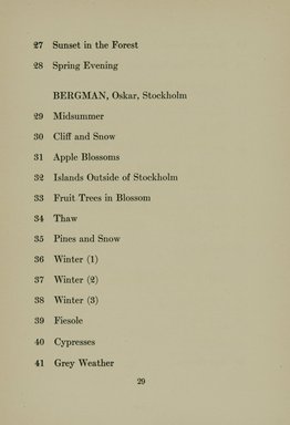<em>"Checklist."</em>, 1916. Printed material. Brooklyn Museum, NYARC Documenting the Gilded Age phase 2. (Photo: New York Art Resources Consortium, N1236_Sw3_B79_0031.jpg