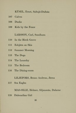 <em>"Checklist."</em>, 1916. Printed material. Brooklyn Museum, NYARC Documenting the Gilded Age phase 2. (Photo: New York Art Resources Consortium, N1236_Sw3_B79_0037.jpg