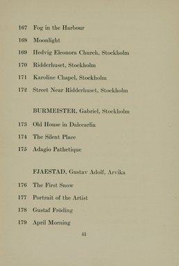 <em>"Checklist."</em>, 1916. Printed material. Brooklyn Museum, NYARC Documenting the Gilded Age phase 2. (Photo: New York Art Resources Consortium, N1236_Sw3_B79_0043.jpg
