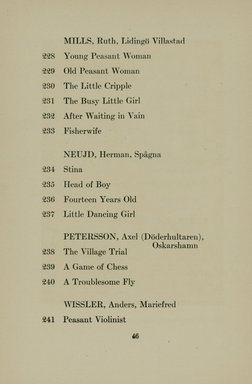 <em>"Checklist."</em>, 1916. Printed material. Brooklyn Museum, NYARC Documenting the Gilded Age phase 2. (Photo: New York Art Resources Consortium, N1236_Sw3_B79_0048.jpg