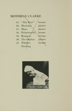 <em>"Checklist with illustrations."</em>, 1915. Printed material. Brooklyn Museum, NYARC Documenting the Gilded Age phase 1. (Photo: New York Art Resources Consortium, N1236_Un3_M76_0012.jpg