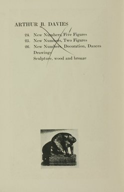 <em>"Checklist with illustrations."</em>, 1915. Printed material. Brooklyn Museum, NYARC Documenting the Gilded Age phase 1. (Photo: New York Art Resources Consortium, N1236_Un3_M76_0016.jpg