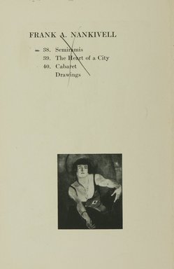 <em>"Checklist with illustrations."</em>, 1915. Printed material. Brooklyn Museum, NYARC Documenting the Gilded Age phase 1. (Photo: New York Art Resources Consortium, N1236_Un3_M76_0026.jpg