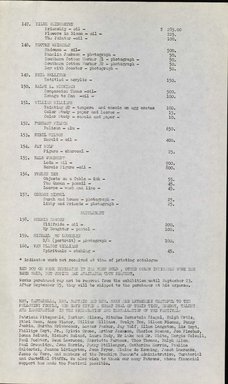 <em>"Checklist, acknowledgements."</em>, 1963. Printed material. Brooklyn Museum, #Activism. (Photo: Brooklyn Museum, N1236_Un3_N115_NAACP1963_p10.jpg