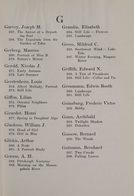 <em>"Checklist."</em>, 1918. Printed material. Brooklyn Museum, NYARC Documenting the Gilded Age phase 2. (Photo: New York Art Resources Consortium, N1236_Un3_So2_1918_0075.jpg