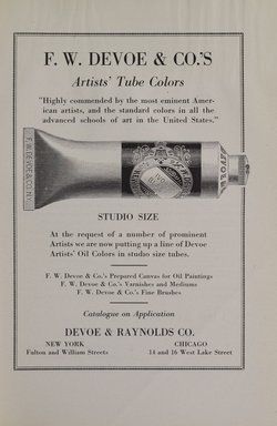 <em>"Advertisement."</em>, 1918. Printed material. Brooklyn Museum, NYARC Documenting the Gilded Age phase 2. (Photo: New York Art Resources Consortium, N1236_Un3_So2_1918_0113.jpg