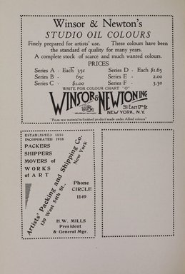 <em>"Advertisement."</em>, 1919. Printed material. Brooklyn Museum, NYARC Documenting the Gilded Age phase 2. (Photo: New York Art Resources Consortium, N1236_Un3_So2_1919_0120.jpg