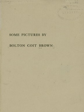 <em>"Front cover."</em>. Printed material. Brooklyn Museum, NYARC Documenting the Gilded Age phase 2. (Photo: New York Art Resources Consortium, N200_B81_G29_0001.jpg