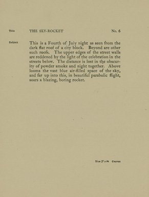 <em>"Checklist."</em>. Printed material. Brooklyn Museum, NYARC Documenting the Gilded Age phase 2. (Photo: New York Art Resources Consortium, N200_B81_G29_0010.jpg