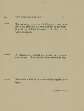 <em>"Checklist."</em>. Printed material. Brooklyn Museum, NYARC Documenting the Gilded Age phase 2. (Photo: New York Art Resources Consortium, N200_B81_G29_0014.jpg