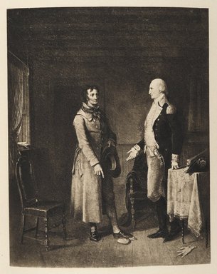 <em>"Last Interview"</em>. Printed material. Brooklyn Museum. (N200_D93_D93_Durand_Life_and_Times_p132_Last_Interview.jpg