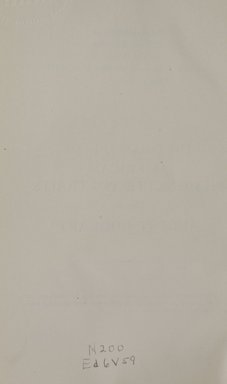<em>"Blank page."</em>, 1913. Printed material. Brooklyn Museum, NYARC Documenting the Gilded Age phase 2. (Photo: New York Art Resources Consortium, N200_Ed6_V59_0008.jpg