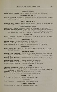 <em>"Checklist."</em>, 1913. Printed material. Brooklyn Museum, NYARC Documenting the Gilded Age phase 2. (Photo: New York Art Resources Consortium, N200_Ed6_V59_0109.jpg