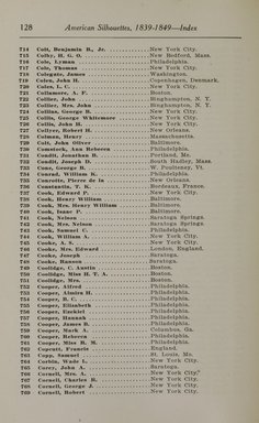 <em>"Index."</em>, 1913. Printed material. Brooklyn Museum, NYARC Documenting the Gilded Age phase 2. (Photo: New York Art Resources Consortium, N200_Ed6_V59_0136.jpg