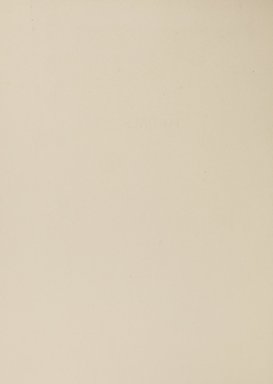 <em>"Blank page."</em>, 1921. Printed material. Brooklyn Museum, NYARC Documenting the Gilded Age phase 2. (Photo: New York Art Resources Consortium, N200_F95_C24_0098.jpg