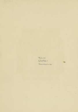 <em>"Blank page."</em>, 1922. Printed material. Brooklyn Museum, NYARC Documenting the Gilded Age phase 2. (Photo: New York Art Resources Consortium, N200_G59_K61_0006.jpg