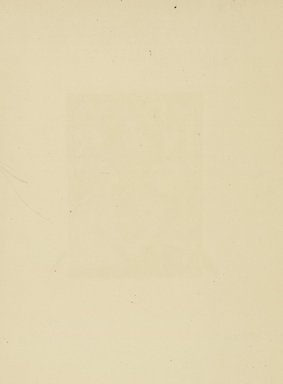 <em>"Blank page."</em>, 1922. Printed material. Brooklyn Museum, NYARC Documenting the Gilded Age phase 2. (Photo: New York Art Resources Consortium, N200_G59_K61_0023.jpg
