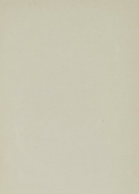 <em>"Blank page."</em>, 1922. Printed material. Brooklyn Museum, NYARC Documenting the Gilded Age phase 2. (Photo: New York Art Resources Consortium, N200_L375_B66_0003.jpg