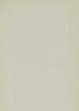 <em>"Blank page."</em>, 1922. Printed material. Brooklyn Museum, NYARC Documenting the Gilded Age phase 2. (Photo: New York Art Resources Consortium, N200_L375_B66_0007.jpg